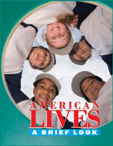 Large book cover: American Lives: A Brief Look
