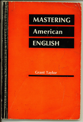Large book cover: Mastering American English