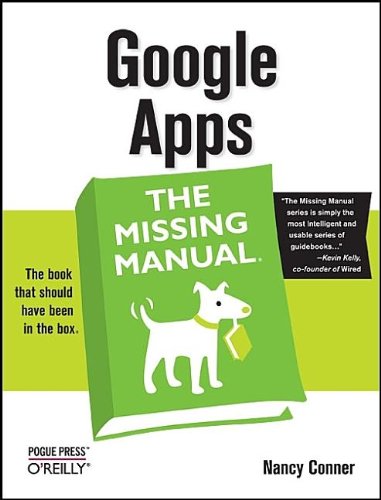 Large book cover: Google Apps: The Missing Manual