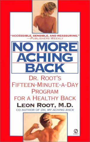 Large book cover: No More Aching Back