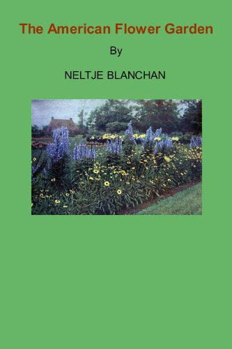 Large book cover: The American Flower Garden