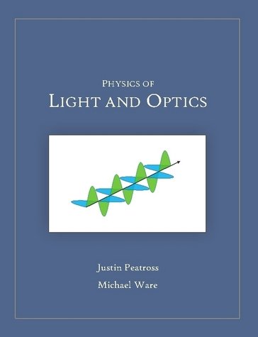 Large book cover: Physics of Light and Optics