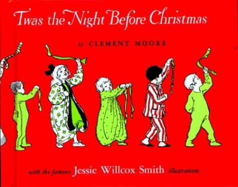 Large book cover: Twas the Night before Christmas