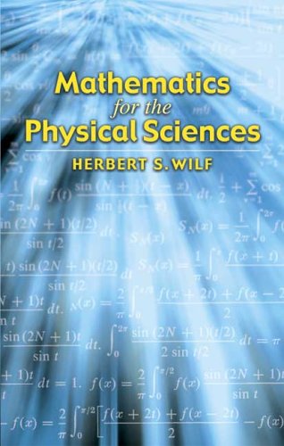 Large book cover: Mathematics for the Physical Sciences