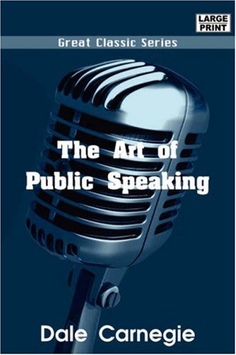 Large book cover: The Art of Public Speaking