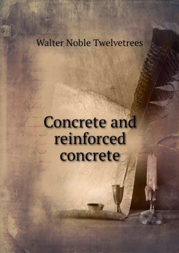 Large book cover: Concrete and Reinforced Concrete