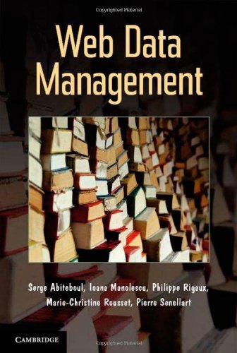 Large book cover: Web Data Management