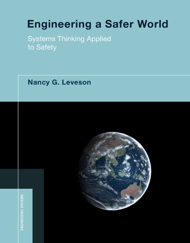 Large book cover: Engineering a Safer World: Systems Thinking Applied to Safety