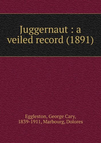 Large book cover: Juggernaut