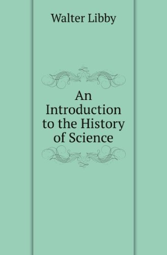 Large book cover: An Introduction to the History of Science
