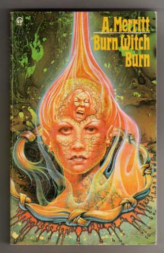 Large book cover: Burn, Witch, Burn!