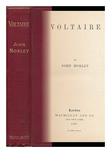 Large book cover: Voltaire