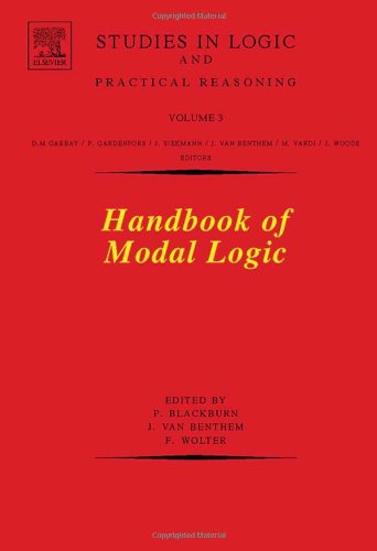 Large book cover: Handbook of Modal Logic