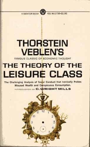Large book cover: The Theory of the Leisure Class