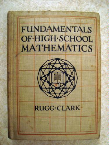Large book cover: Fundamentals of High School Mathematics