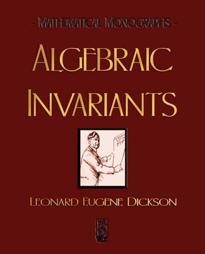 Large book cover: Algebraic Invariants