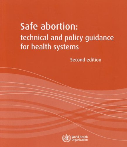 Large book cover: Safe Abortion