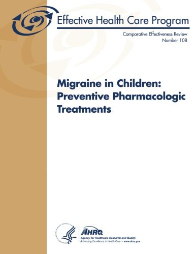 Large book cover: Migraine in Children: Preventive Pharmacologic Treatments