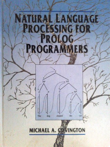 Large book cover: Natural Language Processing for Prolog Programmers