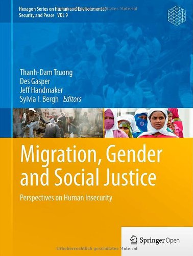 Large book cover: Migration, Gender and Social Justice