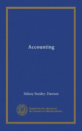 Large book cover: Accounting