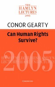 Large book cover: Can Human Rights Survive?