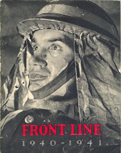 Large book cover: Front Line 1940-41: The Official Story of the Civil Defence of Britain