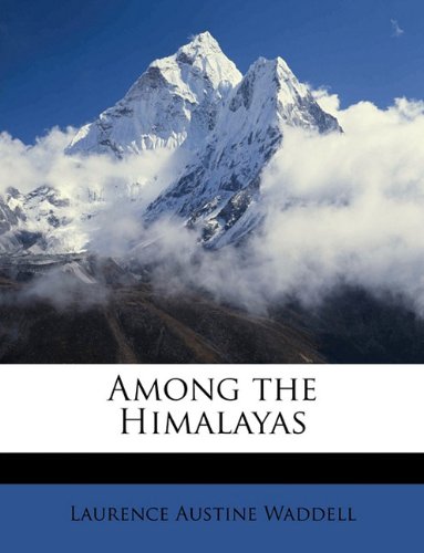 Large book cover: Among the Himalayas