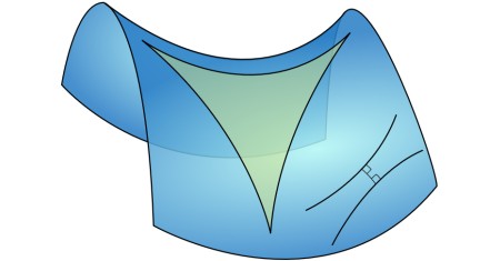 Illustration of Non-Euclidean Geometries
