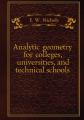 Book cover: Analytic geometry for colleges, universities, and technical schools