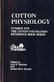 Book cover: Cotton Physiology