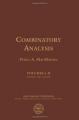 Book cover: Combinatory Analysis