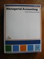 Book cover: Managerial Accounting