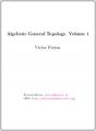 Book cover: Algebraic General Topology