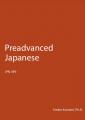 Book cover: Preadvanced Japanese