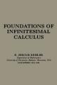 Small book cover: Foundations of Infinitesimal Calculus