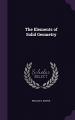 Book cover: The Elements of Solid Geometry