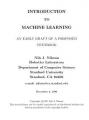 Book cover: Introduction To Machine Learning