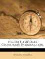 Book cover: Higher Elementary Geometry