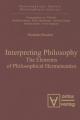 Book cover: Interpreting Philosophy: The Elements of Philosophical Hermeneutics