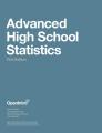 Book cover: Advanced High School Statistics