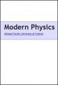 Book cover: Modern Physics