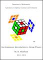Book cover: An Elementary Introduction to Group Theory