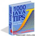Small book cover: 1000 Java Tips
