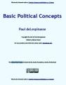 Small book cover: Basic Political Concepts