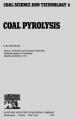 Book cover: Coal Pyrolysis