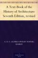 Book cover: A Text-book of the History of Architecture