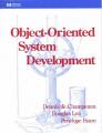 Book cover: Object-Oriented System Development