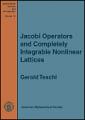 Book cover: Jacobi Operators and Complete Integrable Nonlinear Lattices