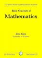 Book cover: Basic Concepts of Mathematics
